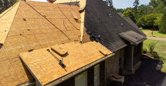 New roof about to be installed