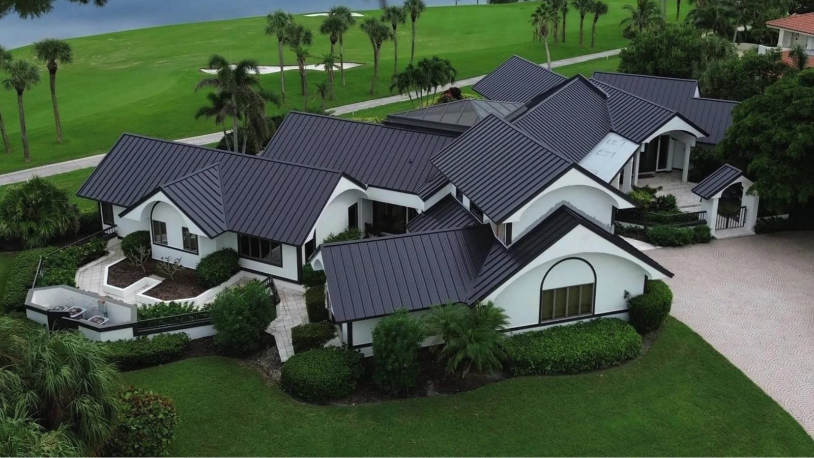 Metal Roof Replacement project in Palm Beach Gardens
